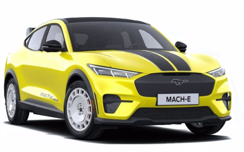 Ford Mustang Mach-E Rally en Ford Cieza