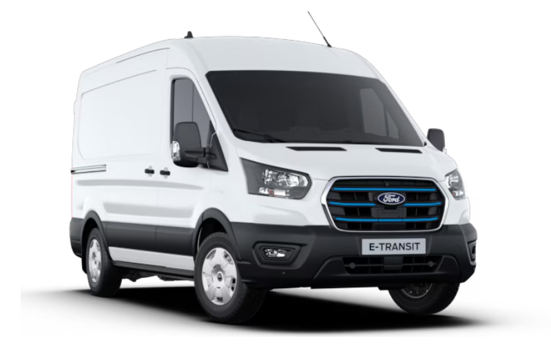 Ford E-Transit eléctrica en Ford Cieza